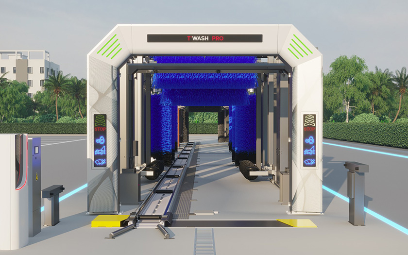 Spălătorie automată tunel